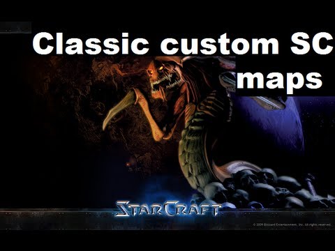 5 Great Starcraft Custom Maps - YouTube