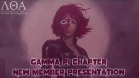 LTA Gamma Pi Spring 2019 New Member Presentation