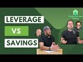 S3E35 Leverage vs. Savings in Real Estate Investing | Investor Shed Podcast