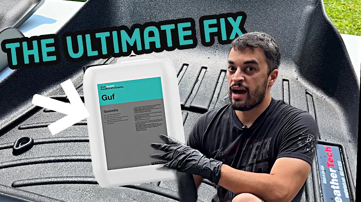 Restoring Weather Tech Floor Mats With The Ultimate Fix!