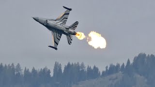 Fighter Jet Engine Explodes Mid-Air