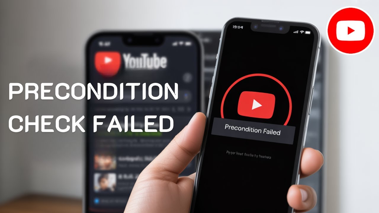 HOW TO FIX PRECONDITION CHECK FAILED ON YOUTUBE 2025 — FULL WORKING ...
