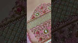 Customized Maggam work @HimaTrendz 9640884466
