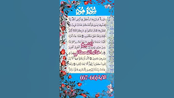 تلاوة خاشعة سورة هود 66 - 67