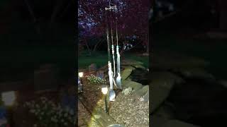 Silverware wind chimes