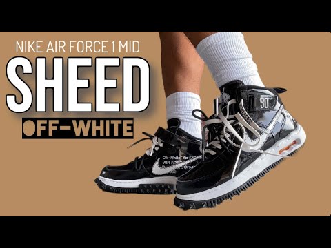 First Look Of The Nike Air Force 1 Mid Sheed By Off-White - Fastsole