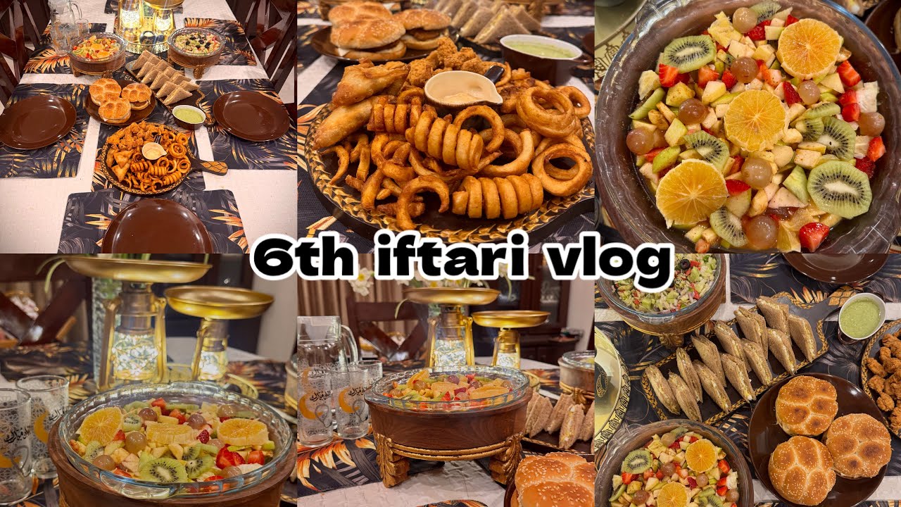 Daily iftar menu select karna bht mushkil kaam hai 