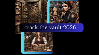 Crack the Vault 2026 Collab & Craft Consortium 3D Decoupage
