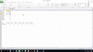 MS Excel: funkce TRANSPOZICE (TRANSPOSE )
