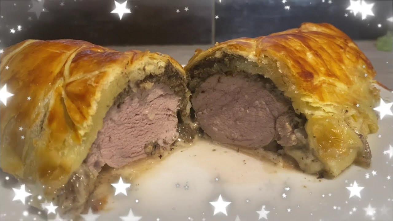 Filet mignon en croûte à la crème de truffe“filet mignon in a truffle