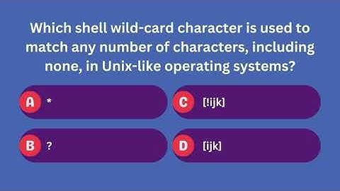 Shell Wild-card Characters