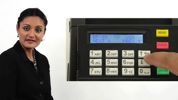 Uploading item database from printer to USB