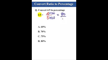 Ratio To Percentage Conversion Shorts Maths Ratio Percentage Mathematics 