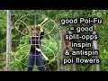 Learning Split-Opps Wall-Plane Poi Flowers: Inspin and Antispin with Good Poi Fu