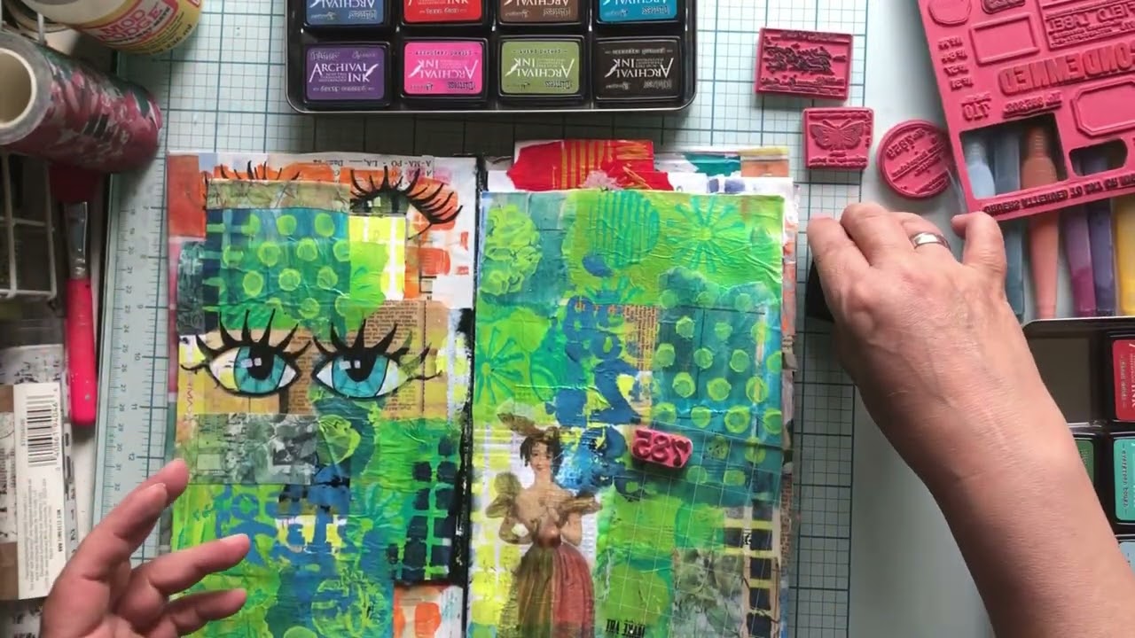 Working On My Junk Journal... Almost Done!