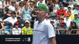 Bahrami/Santoro vs McEnroe Brothers - Australian Open 2017