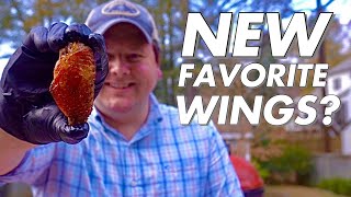 Best wings yet? | Kamado Joe Joetisserie Wings (with Honey BBQ Dust) | KamadoMax 4K