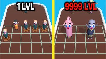 MAX LEVEL in Merge Master: Monster Run 3D Game