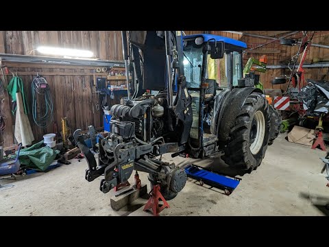 KRIMI beim Lenkungsbolzen!!! + Inspektion| New Holland TN75D