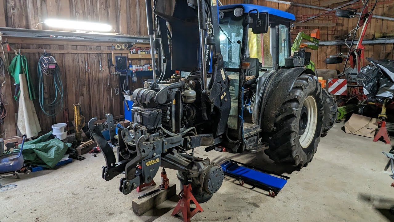 KRIMI beim Lenkungsbolzen!!! + Inspektion| New Holland TN75D