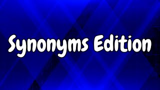Synonyms Edition