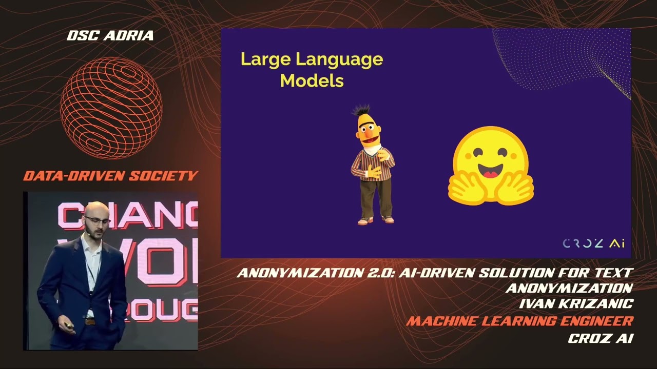 Anonymization 2.0: AI-Driven solution for text anonymization | Ivan Krizanic | DSC ADRIA 23