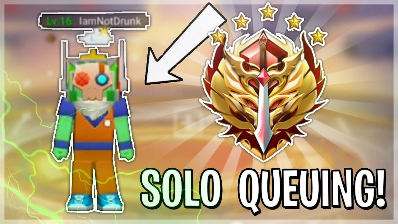 Solo Queing in RANKED BEDWARS [Blockman Go] - YouTube
