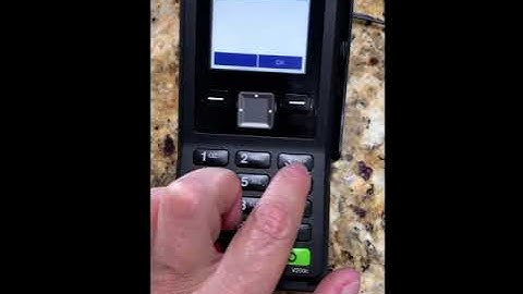 Verifone V200c WIFI SET UP