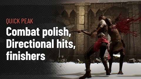 Combat polish. Directional hits, finishers, and loot. | Lobo WIP