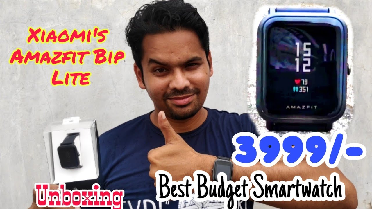 amazfit bip lite youtube