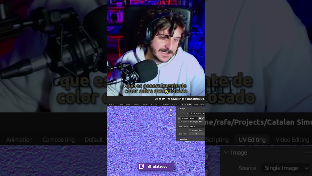Trucos optimización de juegos: Normal Mapping para hacer Bump Mapping #shorts #gamedev #rafalagoon