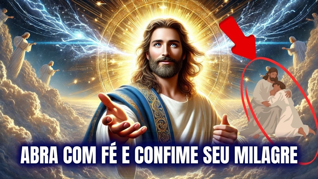 DEUS DIZ : O  SEGREDO para CONIRMAR  SEU MILAGRE!ABRA AGORA!