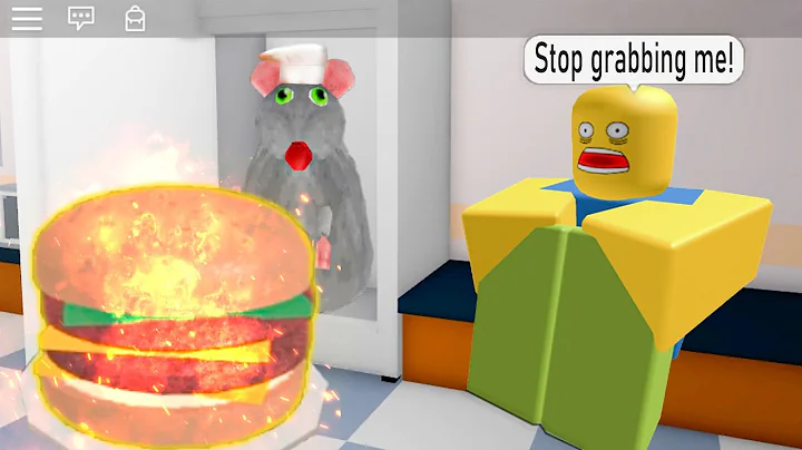 ❗️ADMIN❗️ROBLOX Cook Burgers Trolling As Admin Rat (Funny Moments)