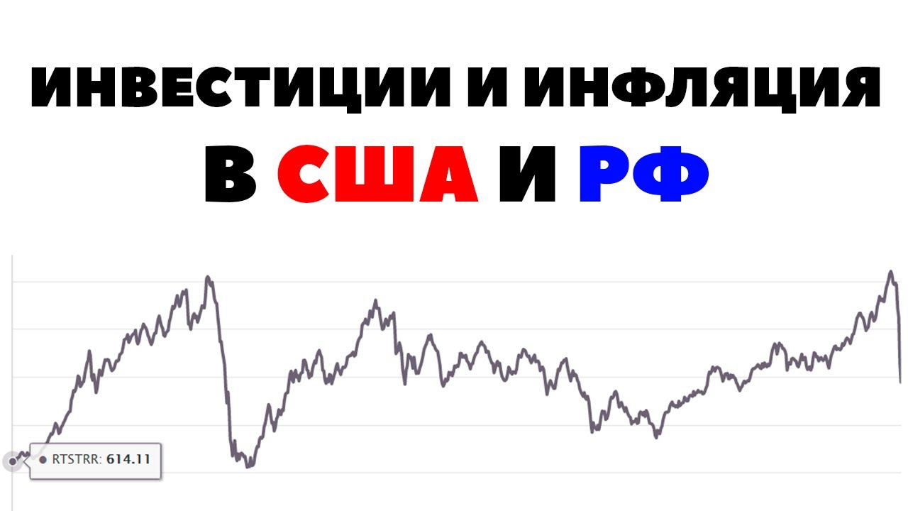 ⚡Инфляция в США и РФ💰. Доходность фондового рынка и инвестиций в акции ...