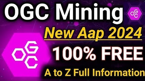 OGC Mining New Project | Gaming Token Free Airdrop | Free Mining App 2024