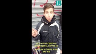 À Paris, la police frappe aussi des enfants