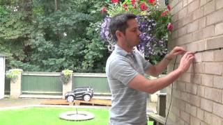 50OHM WALL MOUNT PANEL ANTENNA 700-2500MHZ How to install an external and internal cable