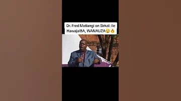 Dr Matiangi Ile Hawajaiba Wanauza 