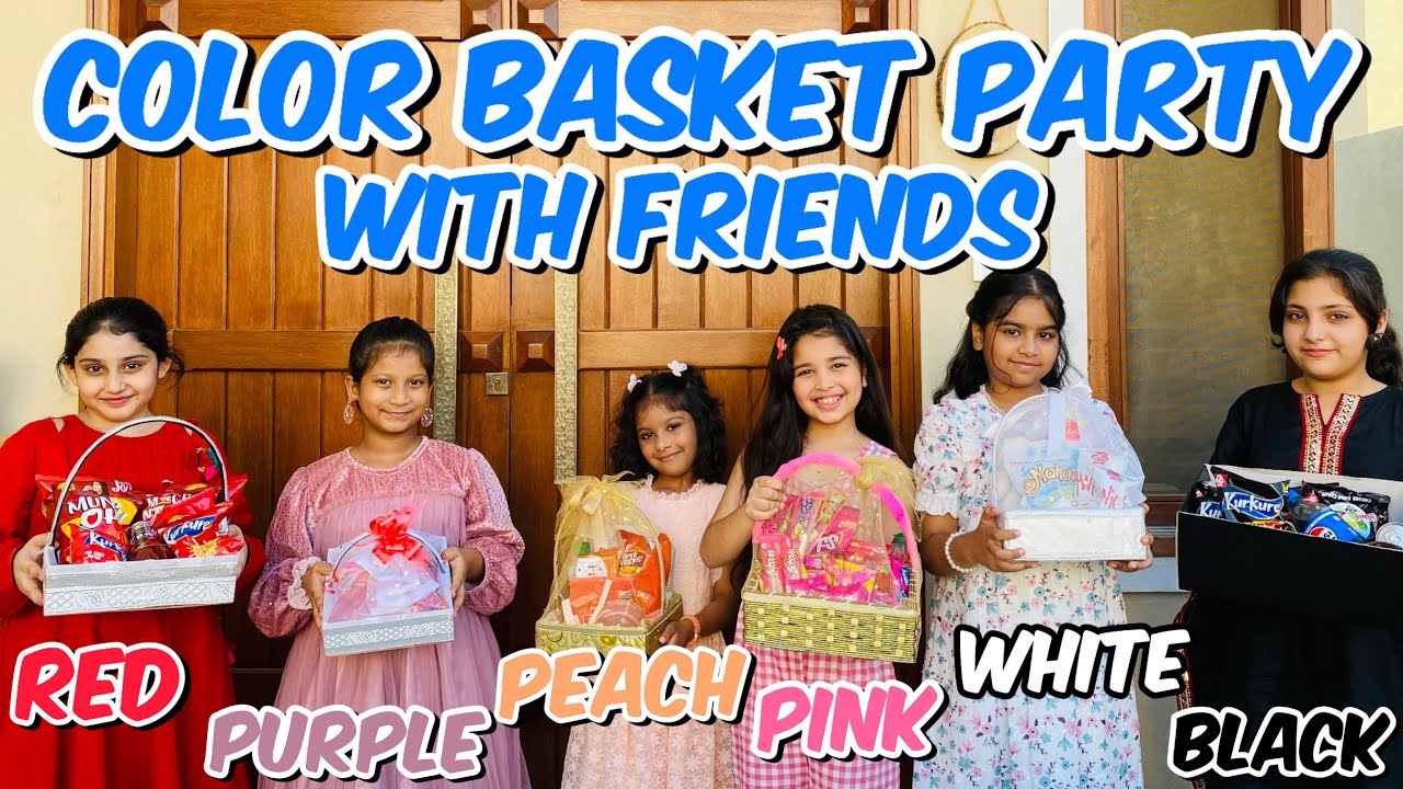 Aayat Arif || Color Basket Party With Friends || vlog