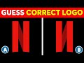 Guess The Correct Logo 🤔✅❓ | 101 Famous Logos | Ultimate Logo Quiz 2026