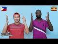 Days of the Week - Filipino Sign Language and Ugandan Sign Language