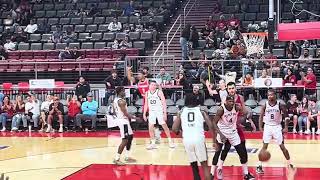 RGV Vipers bury a three pointer against the Austin Spurs.