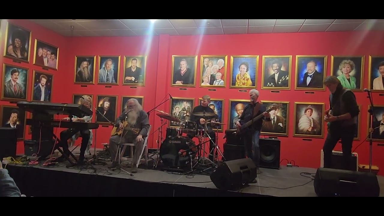 Russell Gulley, Dennis Gulley, Will McFarlane jamming at Dick Cooper's birthday party 1-26-25