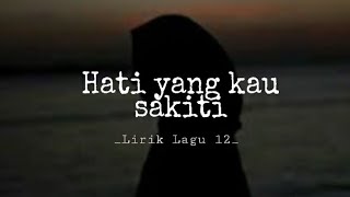 Lirik Lagu✓ || HATI YANG KAU SAKITI || COVER BY TEREZA RELASI PROJECT ||