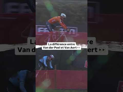 🤔🚴 La différence entre Van der Poel et Van Aert #shorts #cyclocross