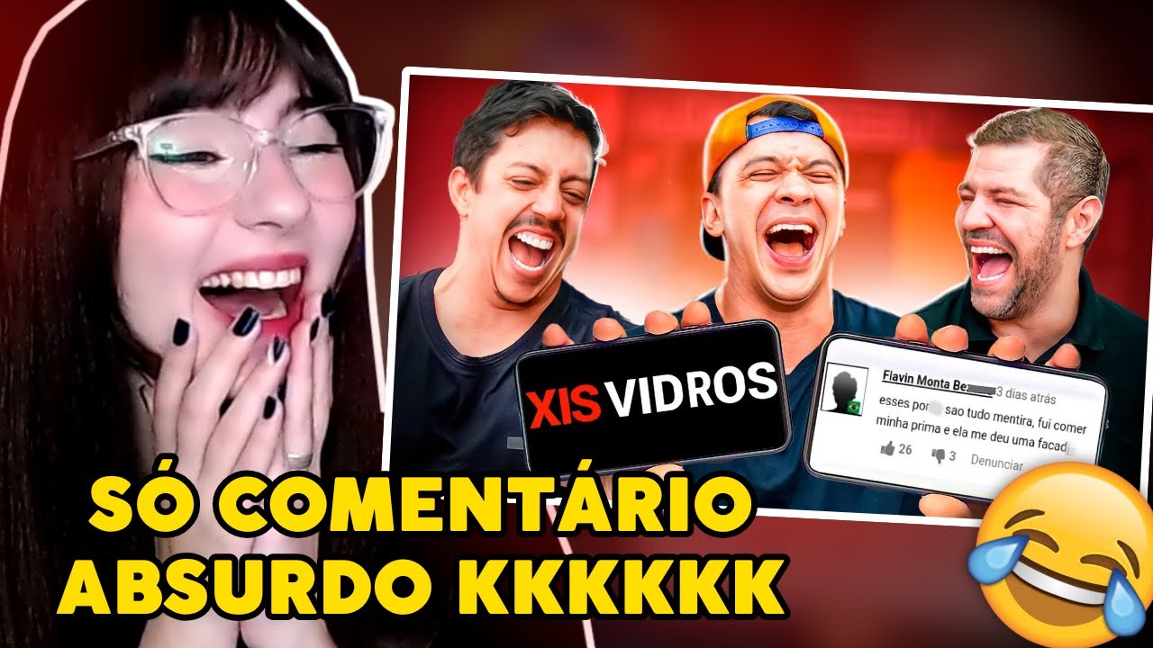 REAGINDO A 3 HUMORISTAS LENDO COMENTÁRIOS DE UM SITE AÍ... ( ͡° ͜ʖ ͡°) ⚠️