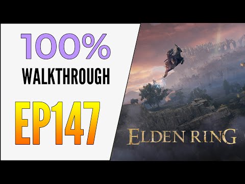 [EP147] Elden Ring 100% Walkthrough FINALE - NG+ Checklist - OP Fingerprint Stone Shield Build