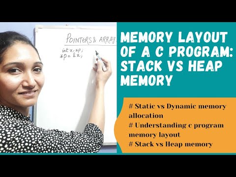 Memory Layout Of A C Program | Stack vs Heap Memory Explained #16 - YouTube