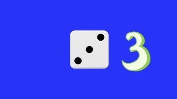 Subitizing with dice 1-6