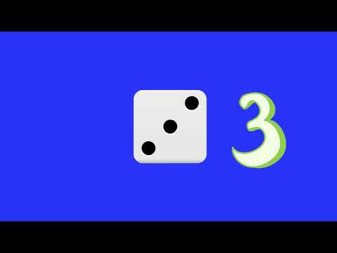 Subitizing with dice 1-6